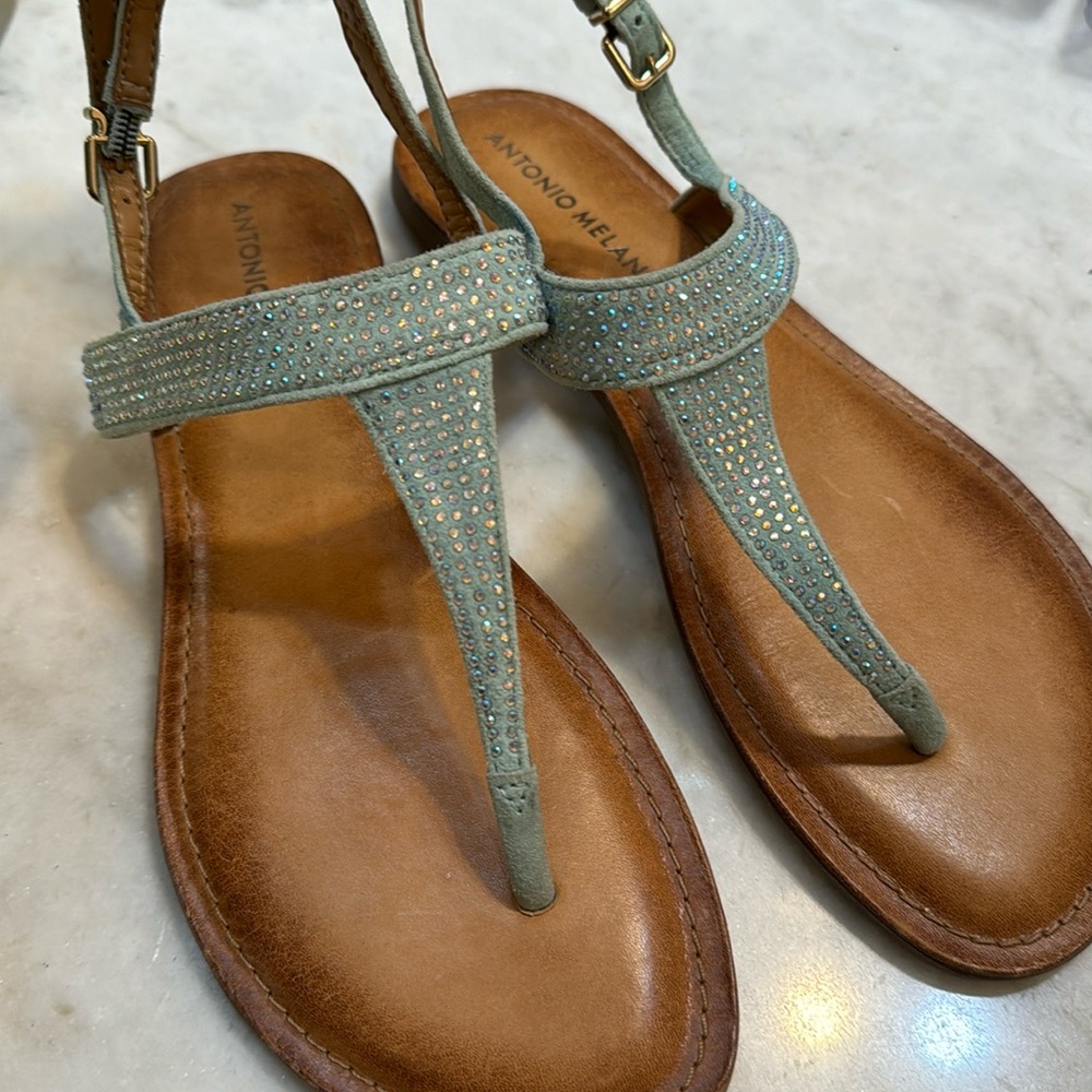 Antonio Melani sandal light blue